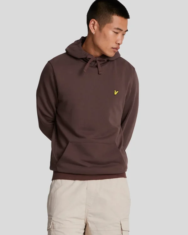 Lyle & Scott Kapuzenpullover<Pullover Hoodie DeepMahogany