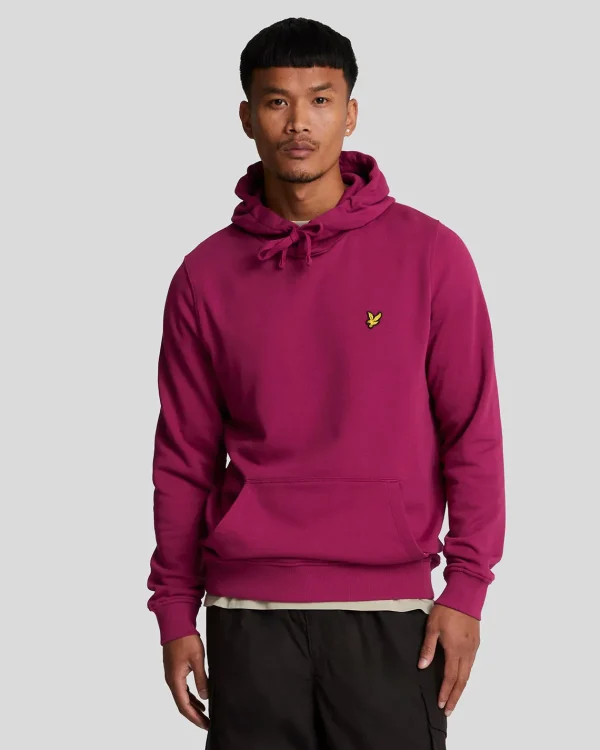 Lyle & Scott Kapuzenpullover<Pullover Hoodie ReicherBurgunder