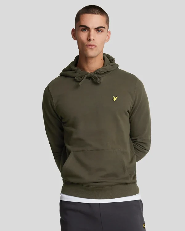 Lyle & Scott Kapuzenpullover<Pullover Hoodie Olive