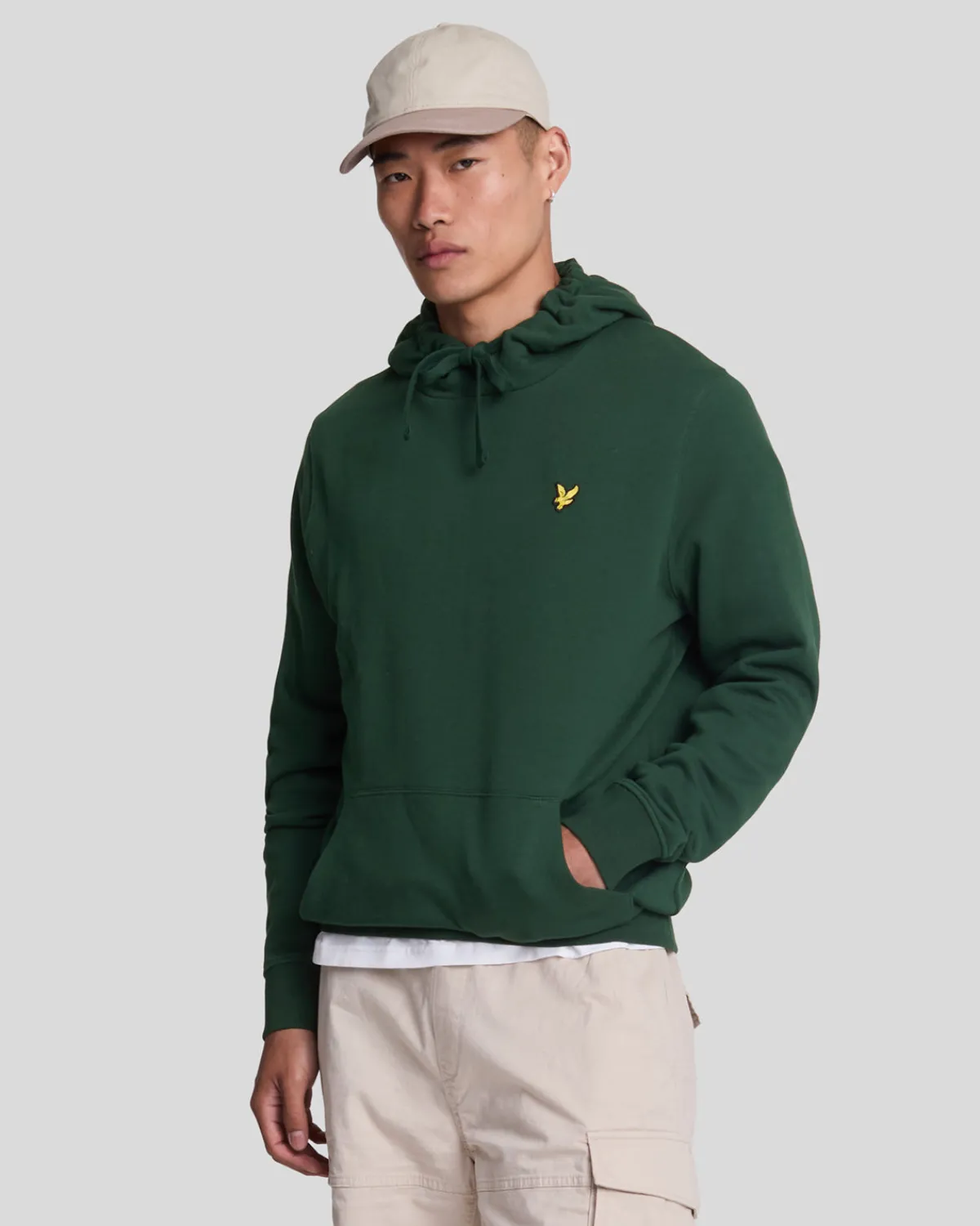 pullover_hoodie_0-16.webp Lyle & Scott Kapuzenpullover<Pullover Hoodie Dunkelgrün