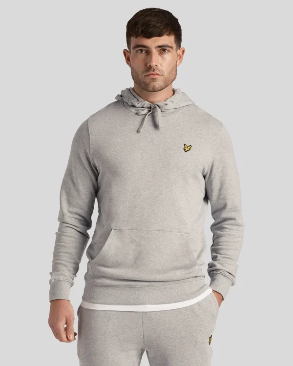 Lyle & Scott Kapuzenpullover<Pullover Hoodie HellgraueMergel