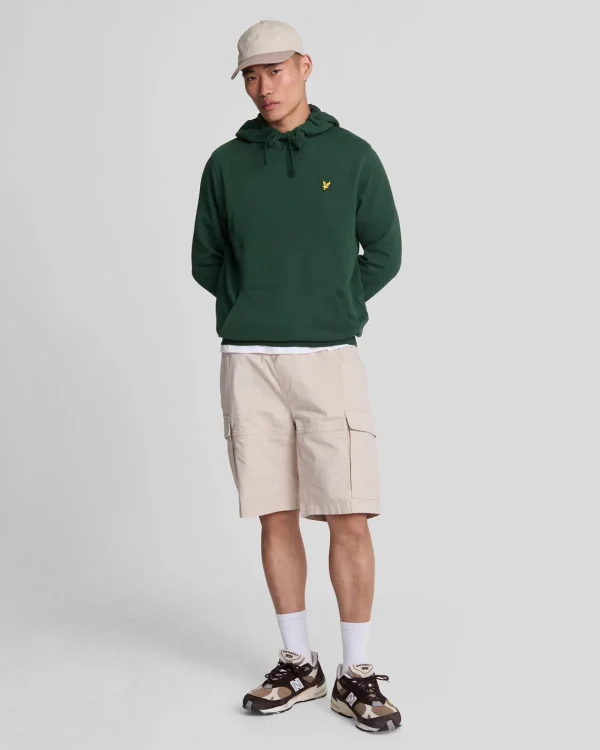 Lyle & Scott Kapuzenpullover<Pullover Hoodie Dunkelgrün