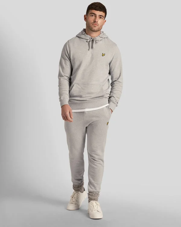 Lyle & Scott Kapuzenpullover<Pullover Hoodie HellgraueMergel