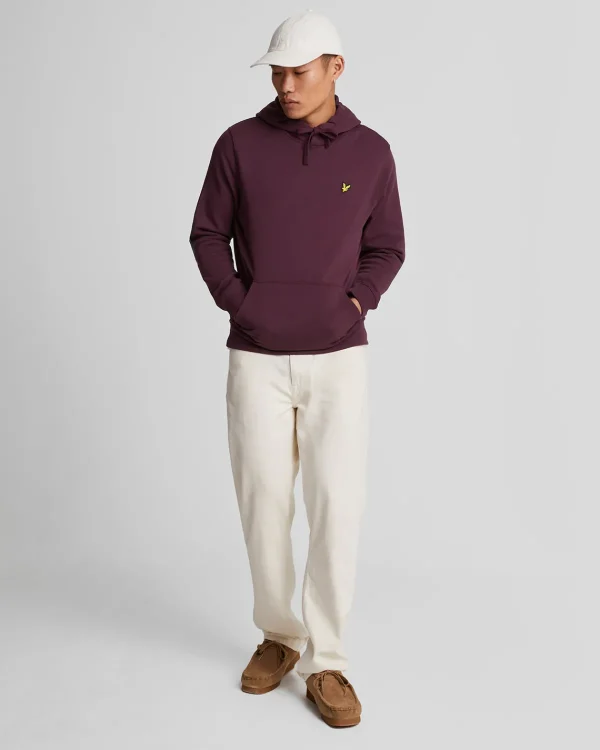 Lyle & Scott Kapuzenpullover<Pullover Hoodie Burgund