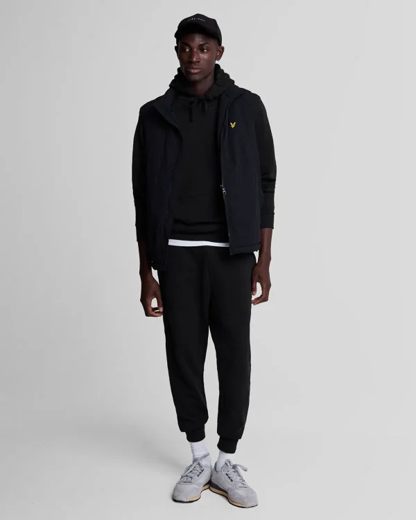 Lyle & Scott Grundlegendes | Kapuzenpullover<Pullover Hoodie Pechschwarz