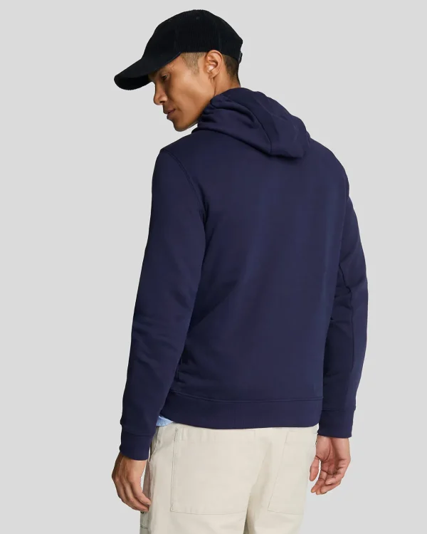 Lyle & Scott Grundlegendes | Kapuzenpullover<Pullover Hoodie Marine
