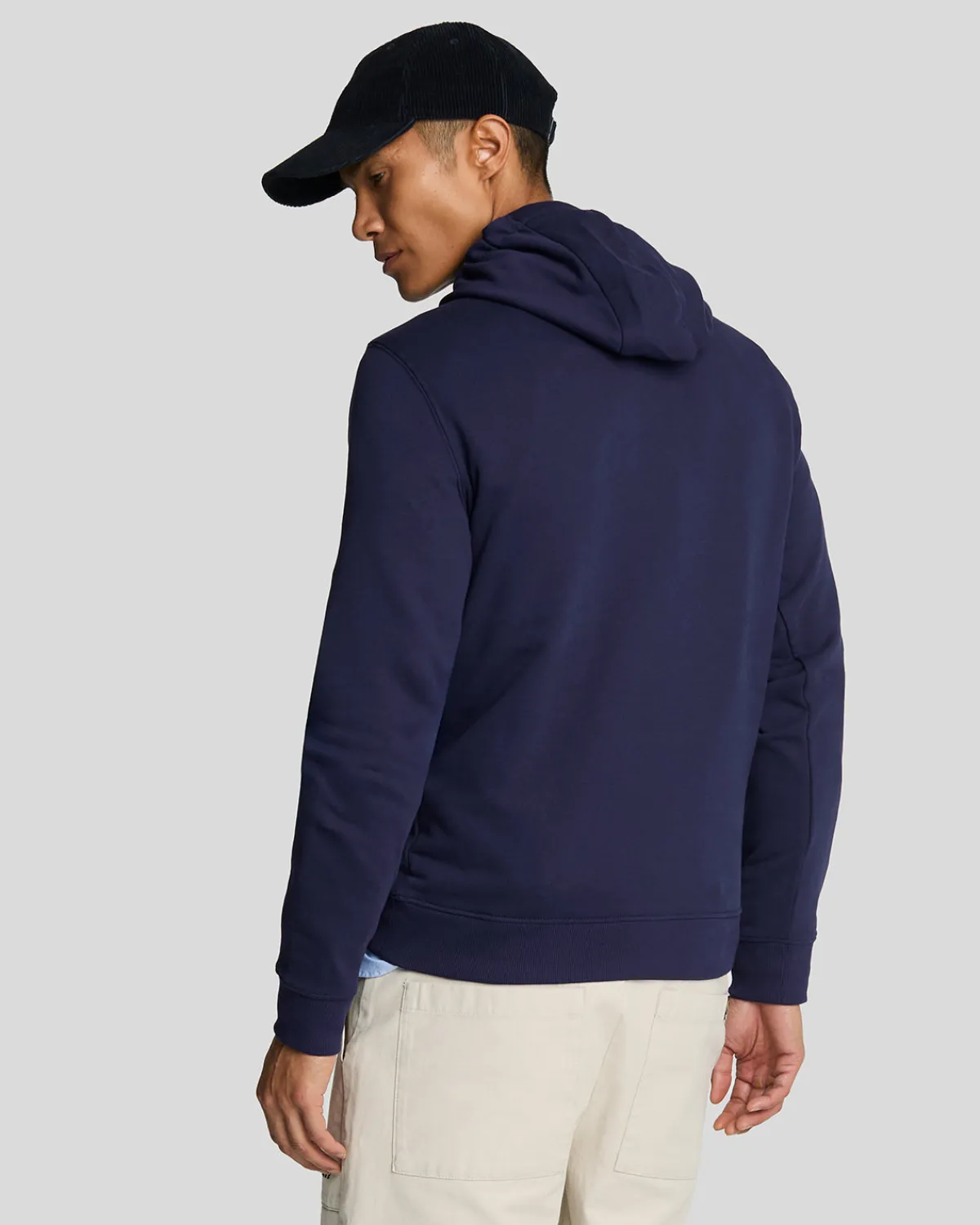 pullover_hoodie_2-1.webp Lyle & Scott Grundlegendes | Kapuzenpullover<Pullover Hoodie Marine