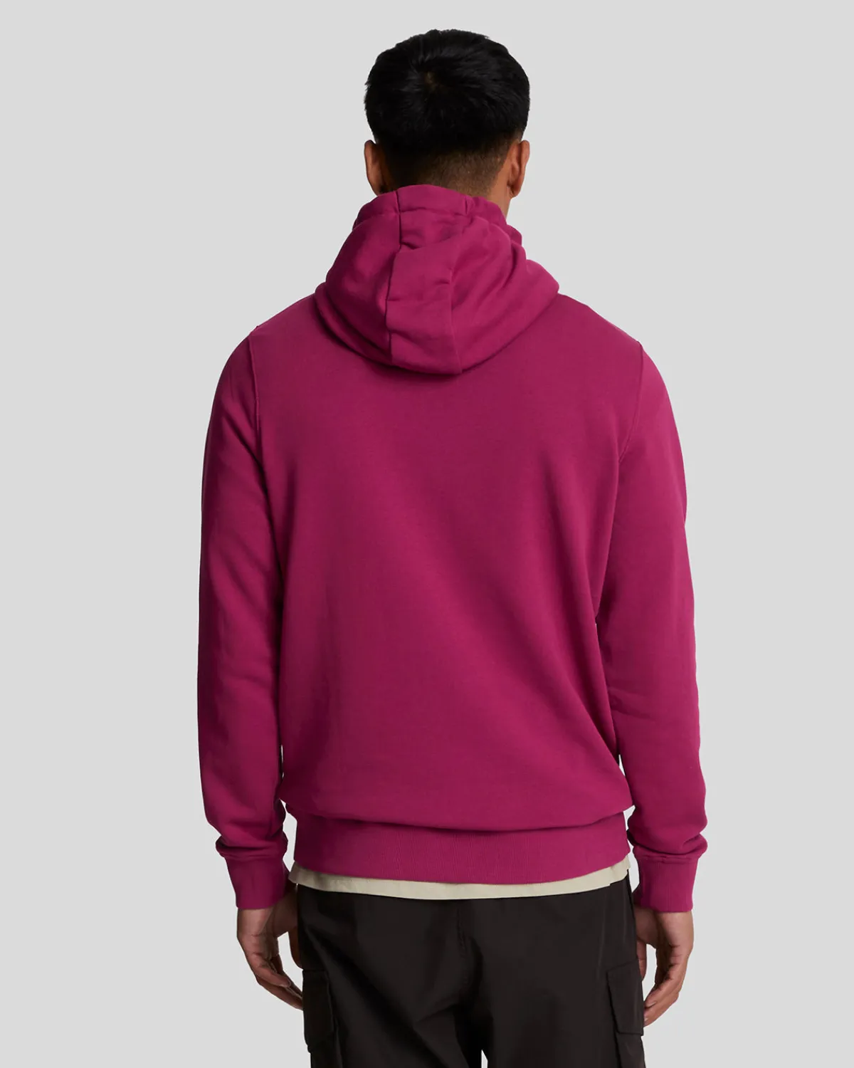 pullover_hoodie_2-10.webp Lyle & Scott Kapuzenpullover<Pullover Hoodie ReicherBurgunder