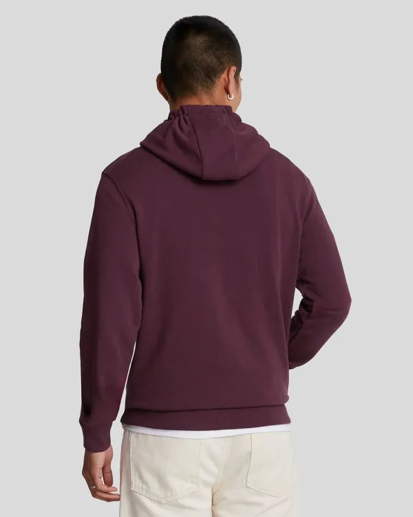 Lyle & Scott Kapuzenpullover<Pullover Hoodie Burgund