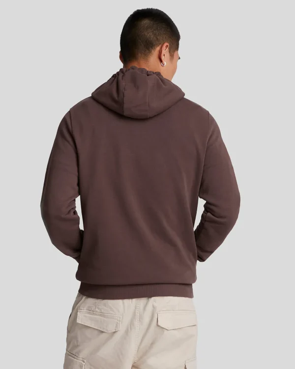 Lyle & Scott Kapuzenpullover<Pullover Hoodie DeepMahogany