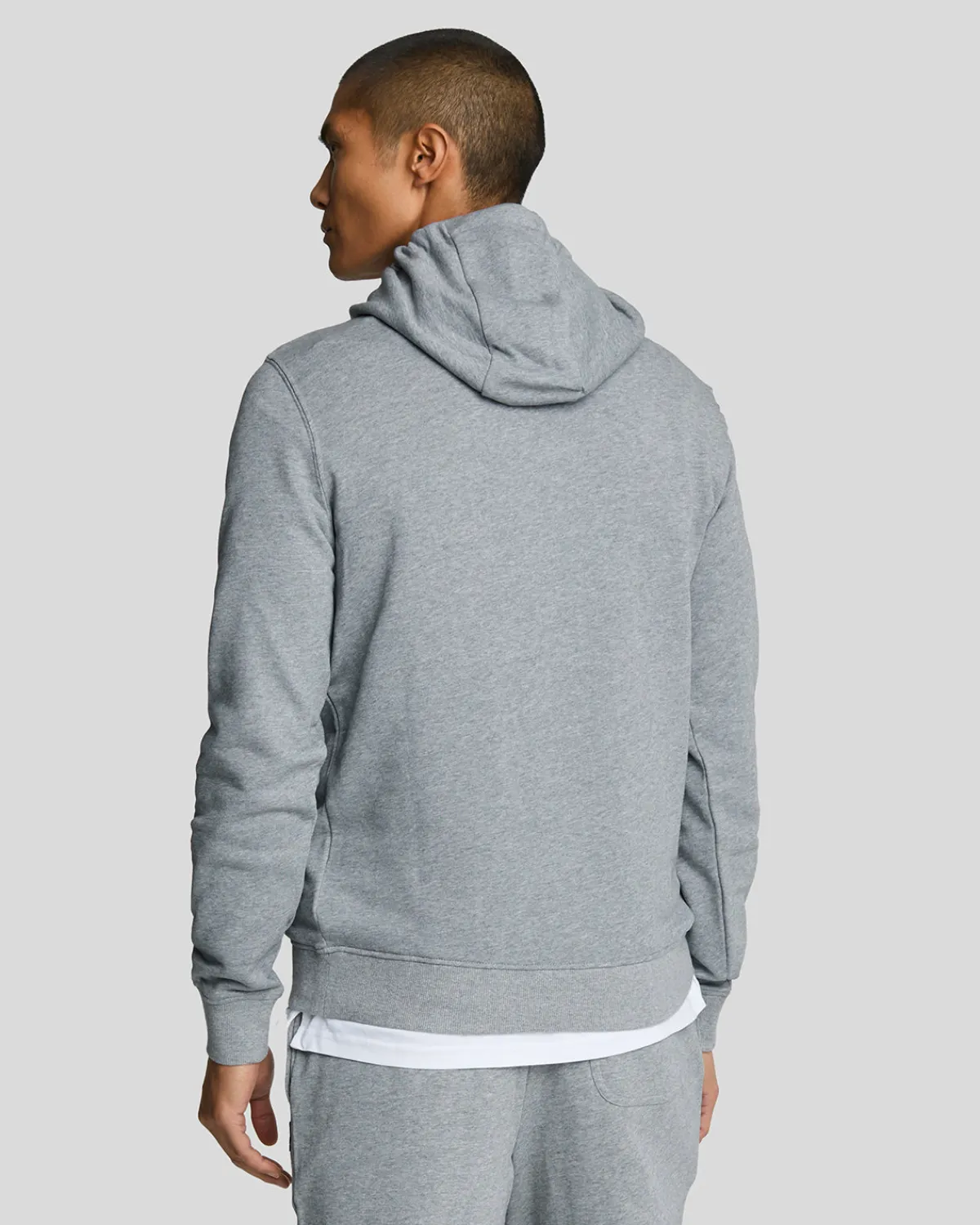 pullover_hoodie_2-7.webp Lyle & Scott Kapuzenpullover<Pullover Hoodie MidGreyMargel