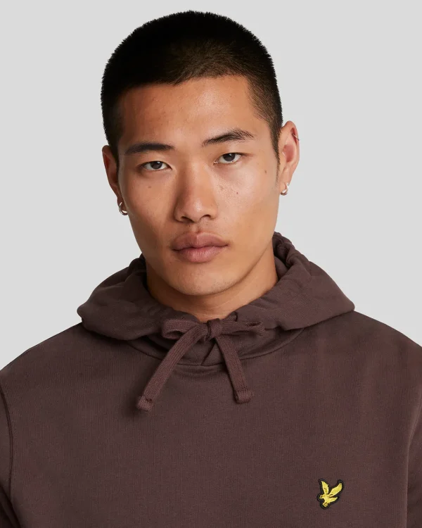 Lyle & Scott Kapuzenpullover<Pullover Hoodie DeepMahogany