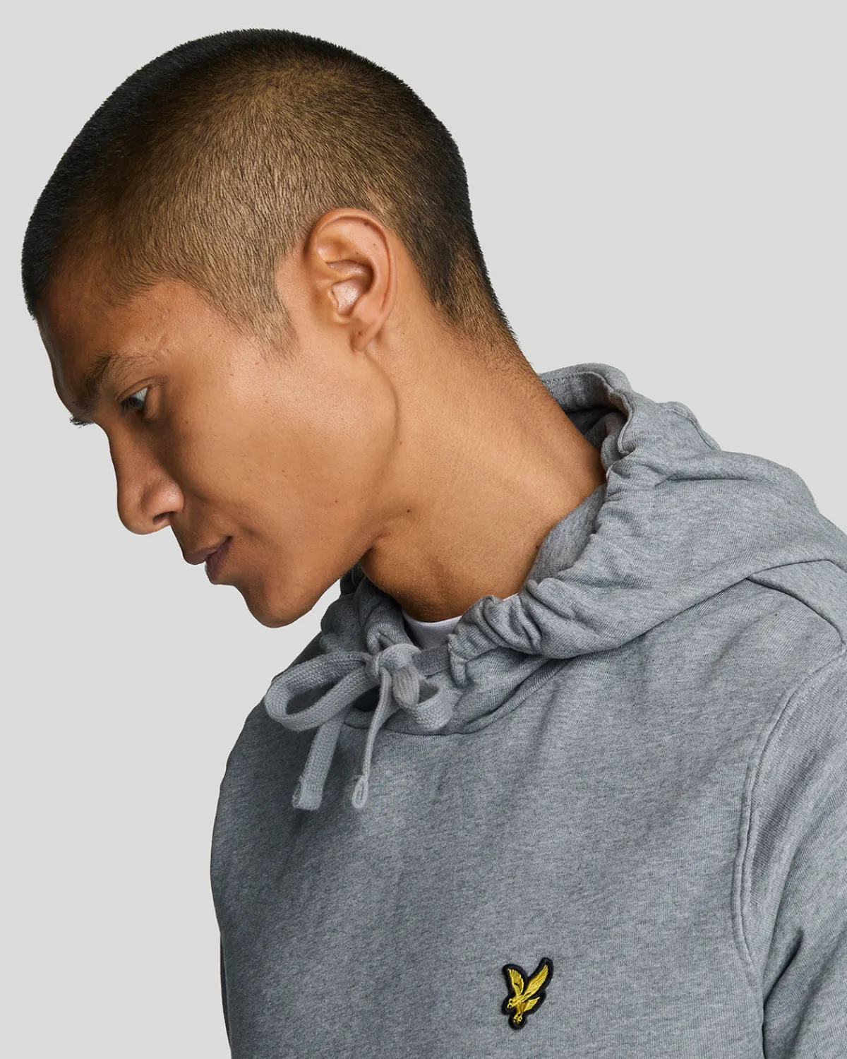 pullover_hoodie_3-7.webp Lyle & Scott Kapuzenpullover<Pullover Hoodie MidGreyMargel