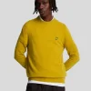 Lyle & Scott Pullover & Strickwaren<Pullover mit Rundhalsausschnitt aus Lambswool-Mischung EllanessGoldMarl