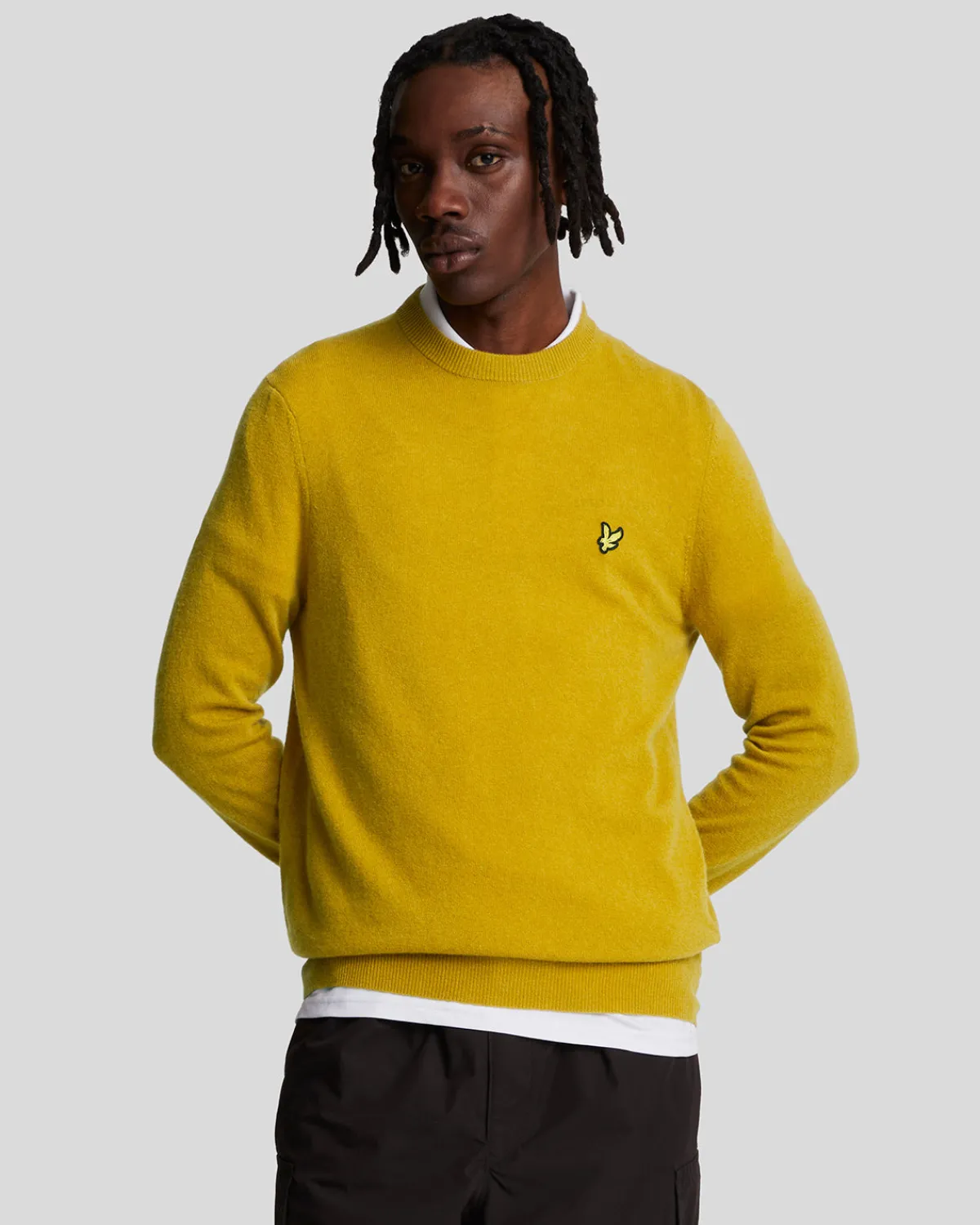 pullover_mit_rundhalsausschnitt_aus_lambswoolmischung_0-6.webp Lyle & Scott Pullover & Strickwaren<Pullover mit Rundhalsausschnitt aus Lambswool-Mischung EllanessGoldMarl