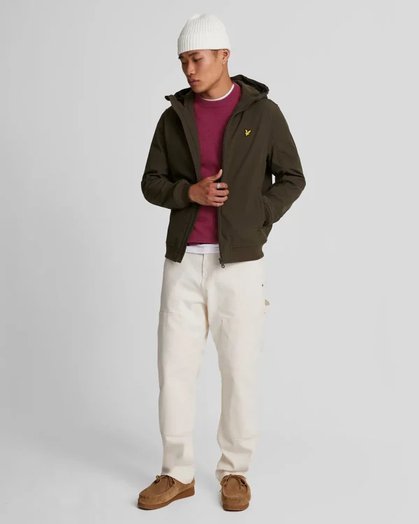 Lyle & Scott Pullover & Strickwaren<Pullover mit Rundhalsausschnitt aus Lambswool-Mischung RichBurgundyMarl