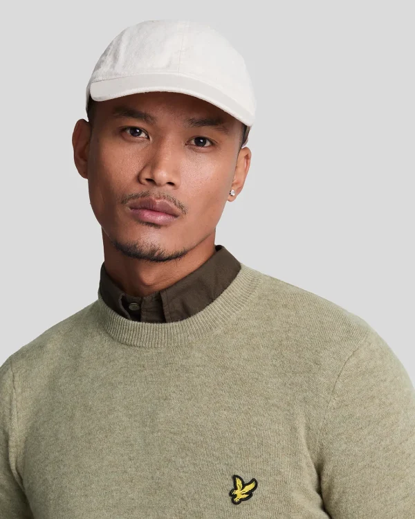 Lyle & Scott Pullover & Strickwaren<Pullover mit Rundhalsausschnitt aus Lambswool-Mischung SageUniformMarl