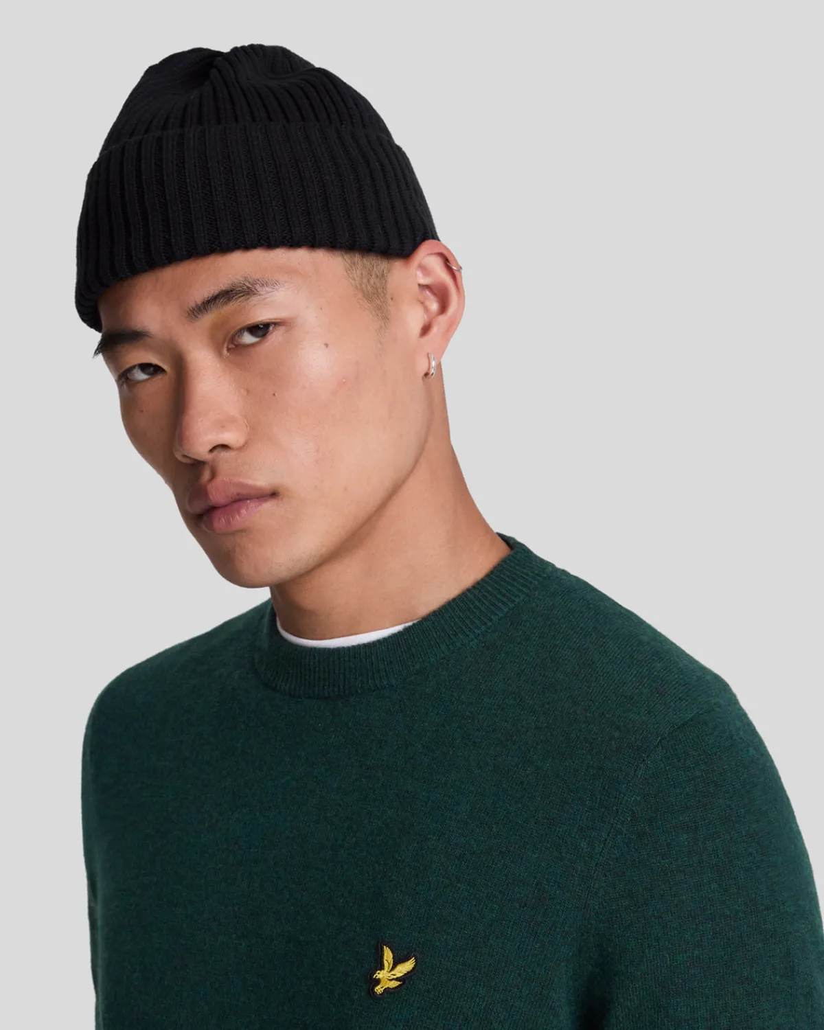 pullover_mit_rundhalsausschnitt_aus_lambswoolmischung_3-3.webp Lyle & Scott Pullover & Strickwaren<Pullover mit Rundhalsausschnitt aus Lambswool-Mischung ArgyleTealMarl