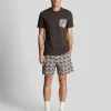 Lyle & Scott Kurze Hosen<Resort Badeshorts mit Blumendruck Gunmetal