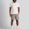 Lyle & Scott Kurze Hosen<Resort Shorts mit Blumendruck Gunmetal