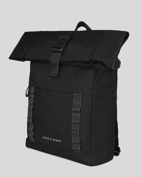 Lyle & Scott Taschen<Ripstop Rolltop-Rucksack JetBlack