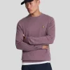 Lyle & Scott Pullover & Strickwaren<Rundhals-Pullover aus Baumwolle und Merino HighlandMauve
