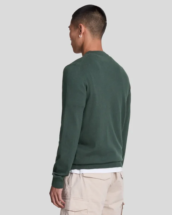 Lyle & Scott Pullover & Strickwaren<Rundhals-Pullover aus Baumwolle und Merino ArgyleTeal