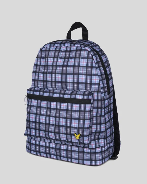 Lyle & Scott Taschen<Scheck-Rucksack BlueSmoke