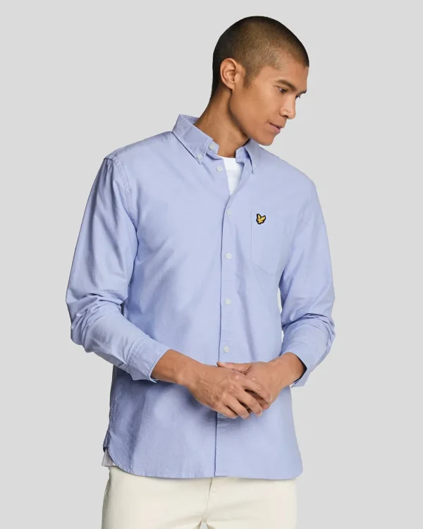 Lyle & Scott Grundlegendes | Hemden<Schlichtes Oxford Hemd Riviera