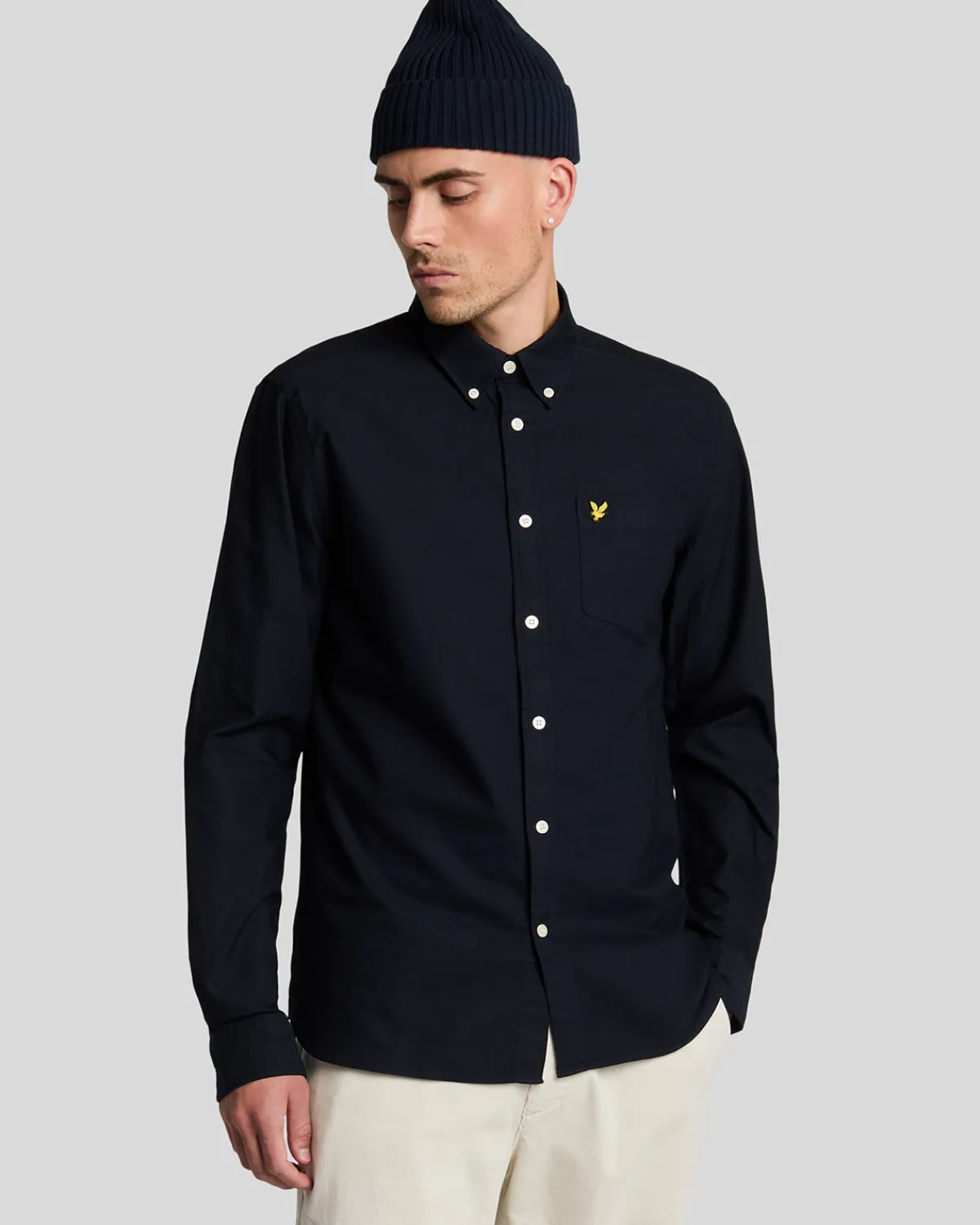 schlichtes_oxford_hemd_0-3.webp Lyle & Scott Grundlegendes | Hemden<Schlichtes Oxford Hemd DarkNavy