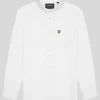 Lyle & Scott Groß & Groß | Übergrößen<Schlichtes Oxford Hemd White