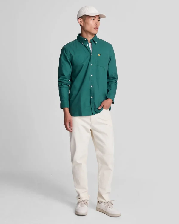 Lyle & Scott Hemden<Schlichtes Oxford Hemd DeepEmerald