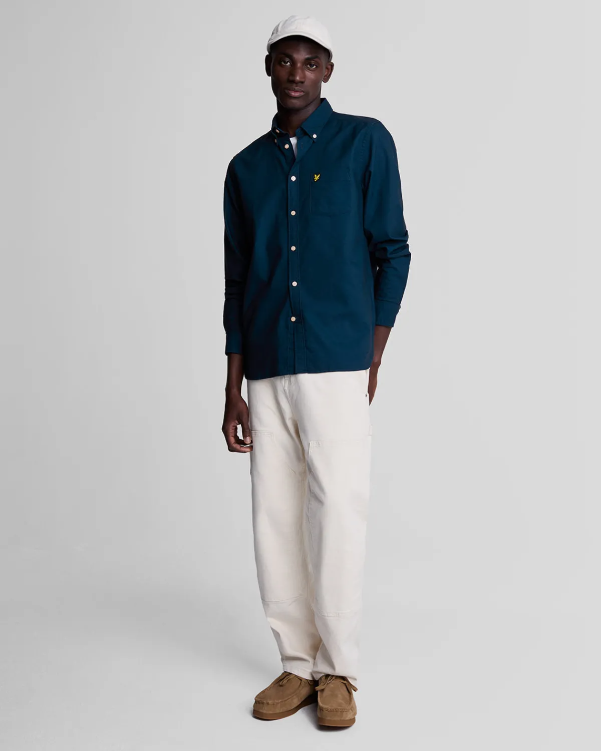 schlichtes_oxford_hemd_1-9.webp Lyle & Scott Hemden<Schlichtes Oxford Hemd ApresNavy