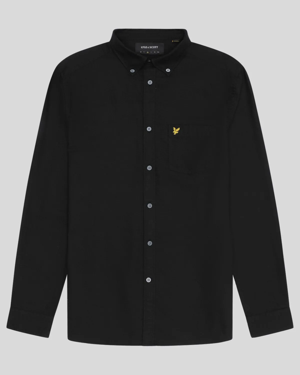 schlichtes_oxford_hemd_4-2.webp Lyle & Scott Grundlegendes | Hemden<Schlichtes Oxford Hemd JetBlack