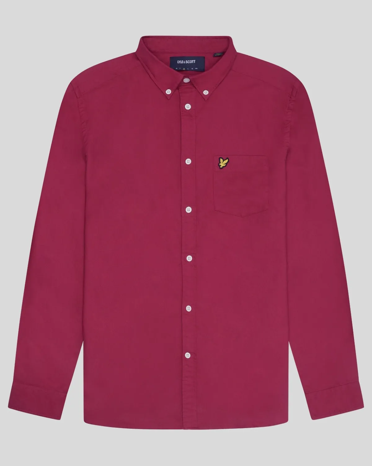 schlichtes_oxford_hemd_4.webp Lyle & Scott Vermächtnis | Hemden<Schlichtes Oxford Hemd RichBurgundy