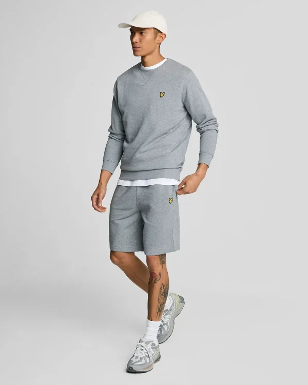 Lyle & Scott Vermächtnis | Kurze Hosen<Schweiß kurz MidGreyMargel