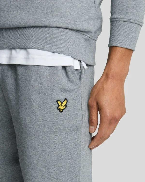 Lyle & Scott Vermächtnis | Kurze Hosen<Schweiß kurz MidGreyMargel