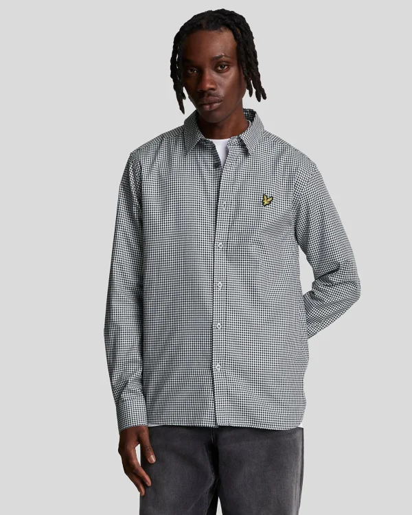 Lyle & Scott Vermächtnis | Hemden<Shepherd Karohemd DunkleMarine/Weiß