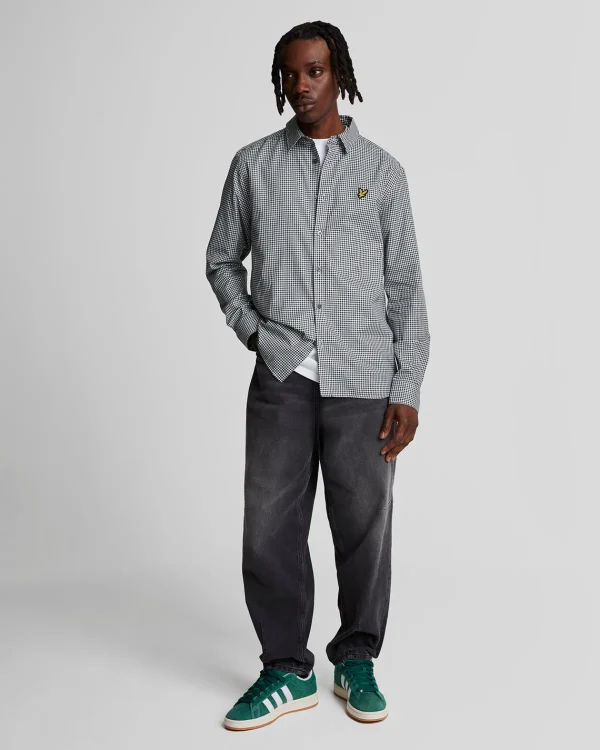 Lyle & Scott Vermächtnis | Hemden<Shepherd Karohemd DunkleMarine/Weiß