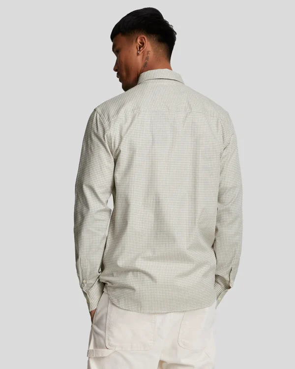 Lyle & Scott Vermächtnis | Hemden<Shepherd Karohemd DriedSage/White