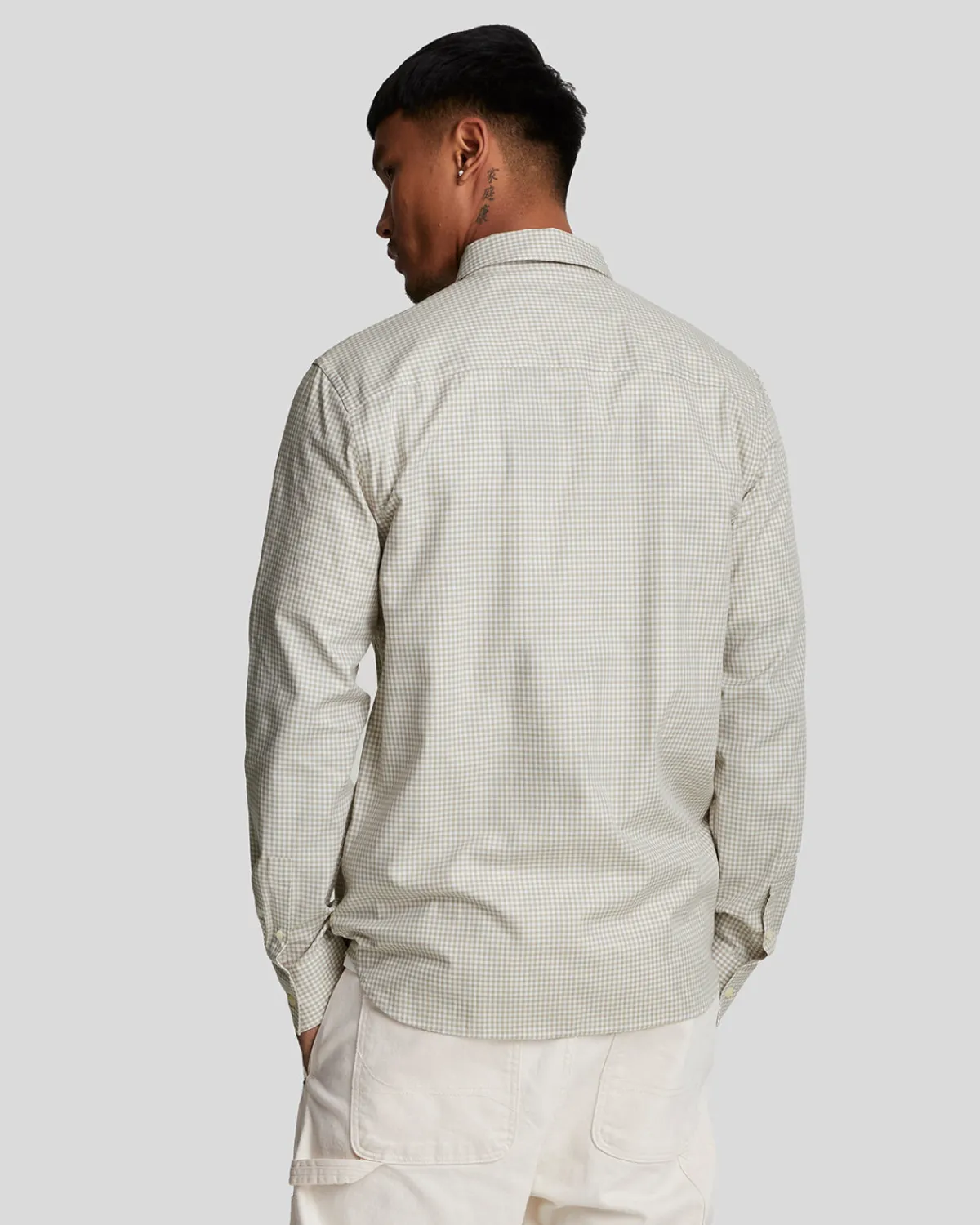 shepherd_karohemd_2-1.webp Lyle & Scott Vermächtnis | Hemden<Shepherd Karohemd DriedSage/White