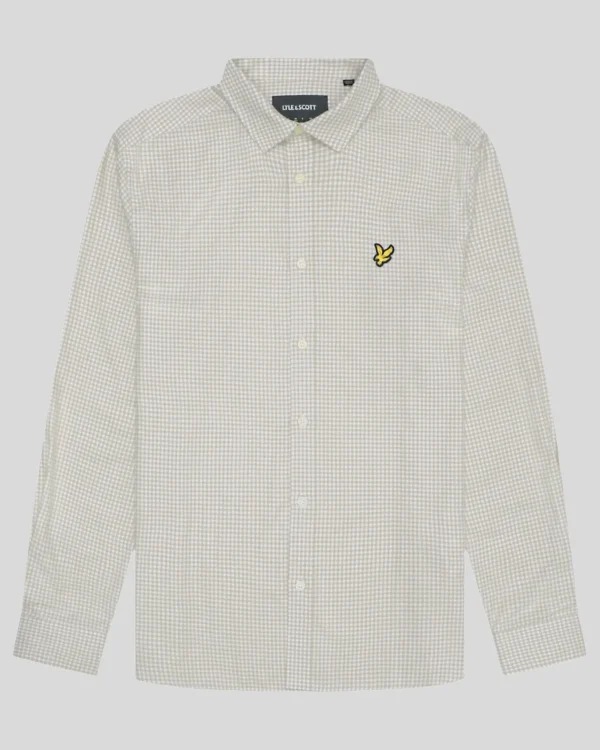 Lyle & Scott Vermächtnis | Hemden<Shepherd Karohemd DriedSage/White