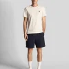 Lyle & Scott Kurze Hosen<Shorts aus Baumwolle und Leinen DunkleMarine
