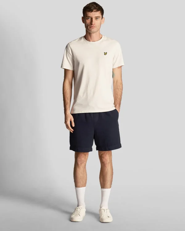 Lyle & Scott Kurze Hosen<Shorts aus Baumwolle und Leinen DunkleMarine