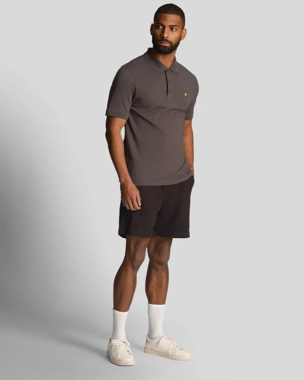 Lyle & Scott Kurze Hosen<Shorts aus Baumwolle und Leinen Pechschwarz