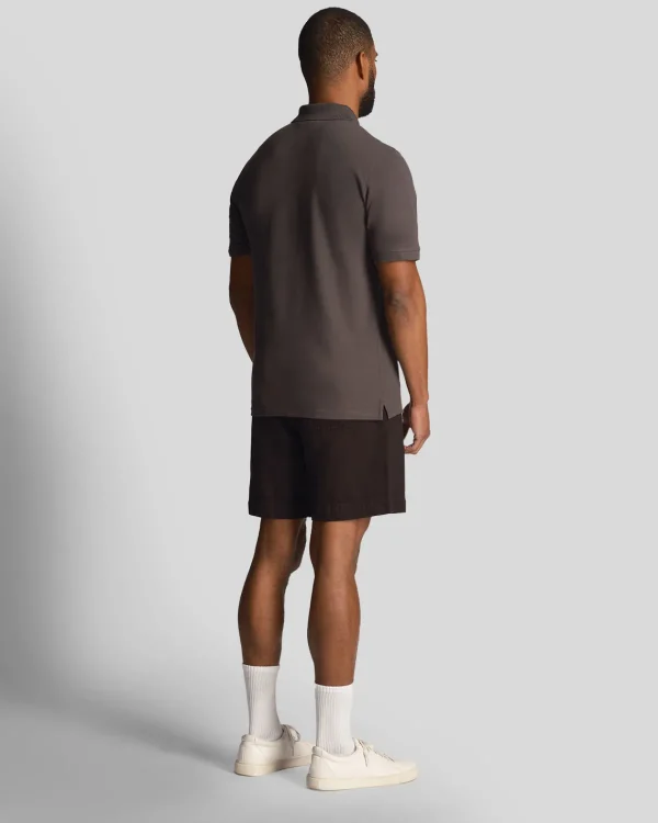 Lyle & Scott Kurze Hosen<Shorts aus Baumwolle und Leinen Pechschwarz