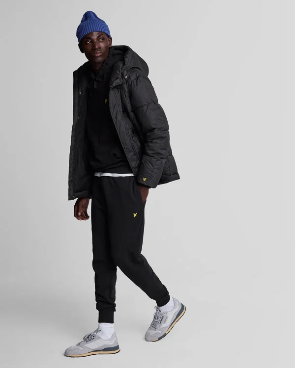 Lyle & Scott Grundlegendes | Jogger<Skinny Sweatpants Pechschwarz