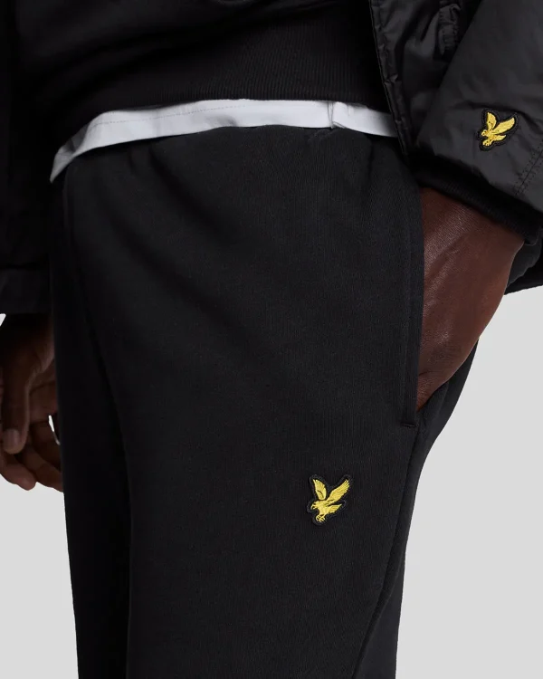 Lyle & Scott Grundlegendes | Jogger<Skinny Sweatpants Pechschwarz