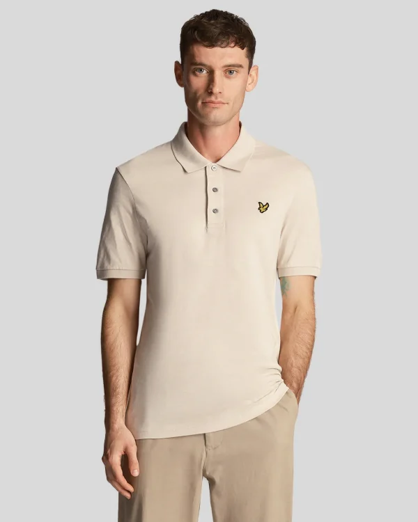 Lyle & Scott Polohemden<Slub-Poloshirt Bucht