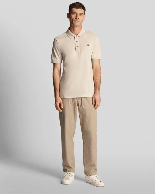 Lyle & Scott Polohemden<Slub-Poloshirt Bucht